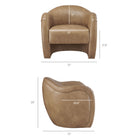 Modway Compose Barrel Vegan Leather Accent Chair