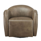 Modway Compose Barrel Vegan Leather Swivel Armchair