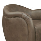 Modway Compose Barrel Vegan Leather Swivel Armchair