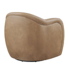 Modway Compose Barrel Vegan Leather Swivel Armchair