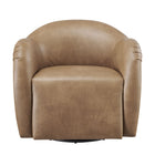 Modway Compose Barrel Vegan Leather Swivel Armchair