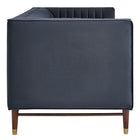 Modway Devote 93 Inch Performance Velvet Channel Tufted Sofa
