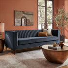 Modway Devote 93 Inch Performance Velvet Channel Tufted Sofa