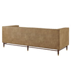 Modway Devote 93 Inch Vegan Leather Channel Tufted Sofa