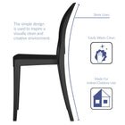 Modway Casper Dining Chairs Set of 2
