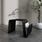 Manhattan Comfort Brookside Mid-Century Modern End Table in Black