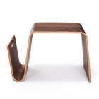 Manhattan Comfort Brookside Mid-Century Modern End Table in Walnut