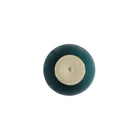 Manhattan Comfort Anderson Modern Sintered Stone Top Upholstered End Table in Green