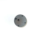 Manhattan Comfort Alondra Modern Glam Sintered Stone Top End Table in Black