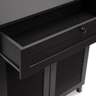Baxton Studio Calvin Espresso Shoe-Storage Cabinet