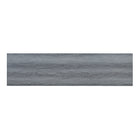 Manhattan Comfort Franklin Modern Farmhouse 2-Piece Electric Fireplace in Black and Gray