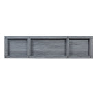 Manhattan Comfort Franklin Modern Farmhouse 2-Piece Electric Fireplace in Black and Gray