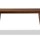 Baxton Studio Flora Mid-Century Modern Light Grey Fabric and "Oak" Medium Brown Finishing Wood 6-Piece Dining Set
