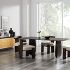 Greenington Aria 72" Dining Table - Caviar