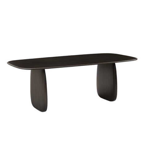 Greenington Aria 84" Dining Table - Caviar