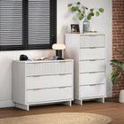 Manhattan Comfort Granville Modern 2-Piece Dresser Set in White - GRAN011