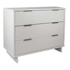 Manhattan Comfort Granville Modern 2-Piece Dresser Set in White - GRAN011