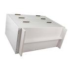 Manhattan Comfort Granville Modern 2-Piece Dresser Set in White - GRAN011
