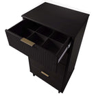 Manhattan Comfort Granville Modern 2-Piece Dresser Set in Black - GRAN012