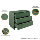 Manhattan Comfort Granville Modern 2-Piece Dresser Set in Sage Green - GRAN013