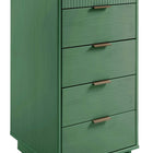 Manhattan Comfort Granville Modern 2-Piece Dresser Set in Sage Green - GRAN013
