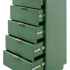 Manhattan Comfort Granville Modern 2-Piece Dresser Set in Sage Green - GRAN013