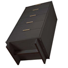 Manhattan Comfort Granville Modern 2-Piece Dresser Set in Charcoal Gray - GRAN015