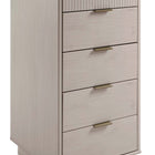 Manhattan Comfort Granville Modern 2-Piece Dresser Set in Light Gray - GRAN016