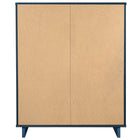 Manhattan Comfort Granville Modern 2-Piece Dresser Set in Midnight Blue - GRAN024