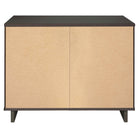 Manhattan Comfort Granville Modern 2-Piece Dresser Set in Charcoal Gray - GRAN045