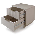 Manhattan Comfort Granville Modern 2-Piece Dresser Set in Light Gray - GRAN046