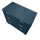 Manhattan Comfort Granville Modern 3-Piece Dresser Set in Midnight Blue - GRAN054