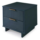 Manhattan Comfort Granville Modern 3-Piece Dresser Set in Midnight Blue - GRAN054