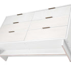Manhattan Comfort Granville Modern 3-Piece Dresser Set in White - GRAN071