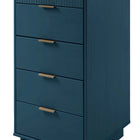 Manhattan Comfort Granville Modern 3-Piece Dresser Set in Midnight Blue - GRAN074