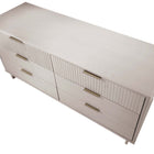 Manhattan Comfort Granville Modern 3-Piece Dresser Set in Light Gray - GRAN076