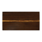 Greenington Torrey 84" Dining Table/Table Top with Tiger - Black Walnut