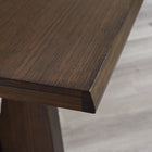Greenington Torrey 84" Dining Table/Table Top with Tiger - Black Walnut