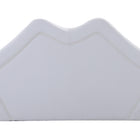 Manhattan Comfort Kiss Modern Vegan Leather Loveseat in White