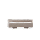 Manhattan Comfort Verandah Mid-Century Modern 91" Chenille Sofa in Beige