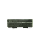 Manhattan Comfort Verandah Mid-Century Modern 91" Chenille Sofa in Olive Green