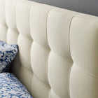 Modway Lily Upholstered Fabric Queen Headboard