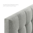 Modway Lily Upholstered Fabric King Headboard
