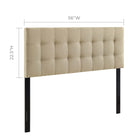 Modway Lily Upholstered Fabric Full Headboard
