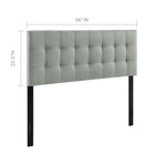 Modway Lily Upholstered Fabric Full Headboard