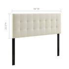 Modway Lily Upholstered Fabric Full Headboard
