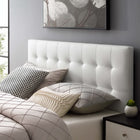 Modway Lily Upholstered Vinyl Full Headboard