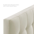 Modway Lily Upholstered Fabric Twin Headboard