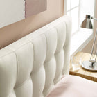 Modway Lily Upholstered Fabric Twin Headboard