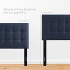 Modway Lily Upholstered Fabric Twin Headboard
